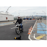 aula sobre segurança no trânsito de moto Parque Ibirapuera