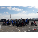 preço escola com aula de direção defensiva para moto Parque Santa Madalena