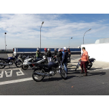 curso de pilotagem de moto Cananéia