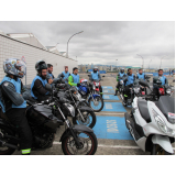 onde fazer treinamento para evitar acidente de trajeto com moto Parque São Jorge