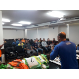 palestra sobre como reduzir acidente com motociclista Praia Grande