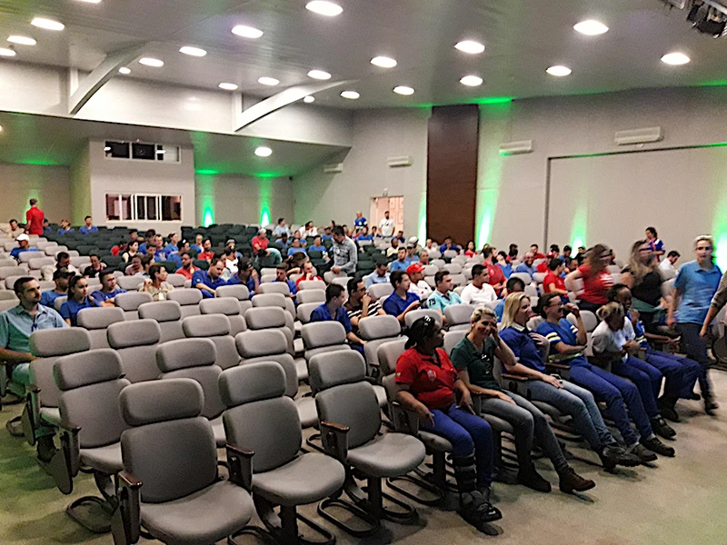 palestra sobre redução de custos por acidente de trajeto