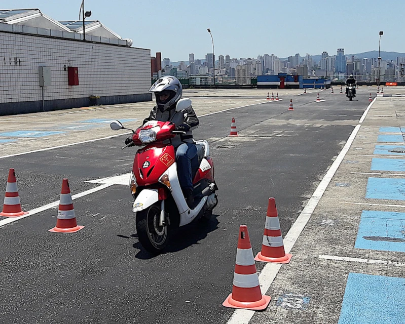 treinamento para motociclistas